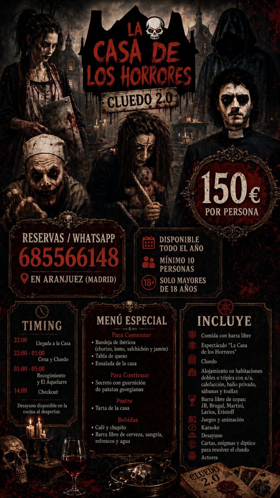 Cluedo 2.0 - La Casa de los Horrores