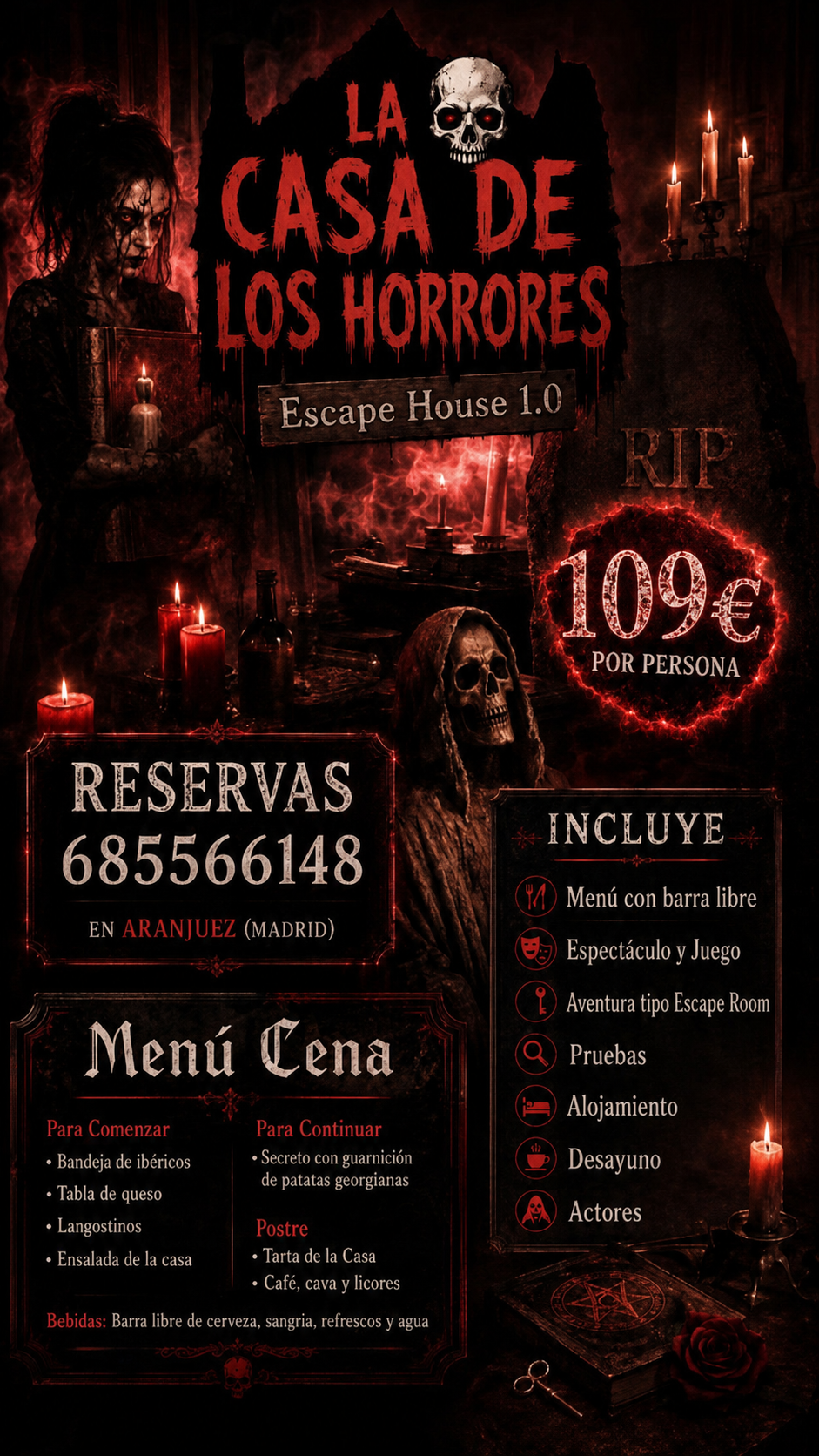 Escape House 1.0 - La Casa de los Horrores